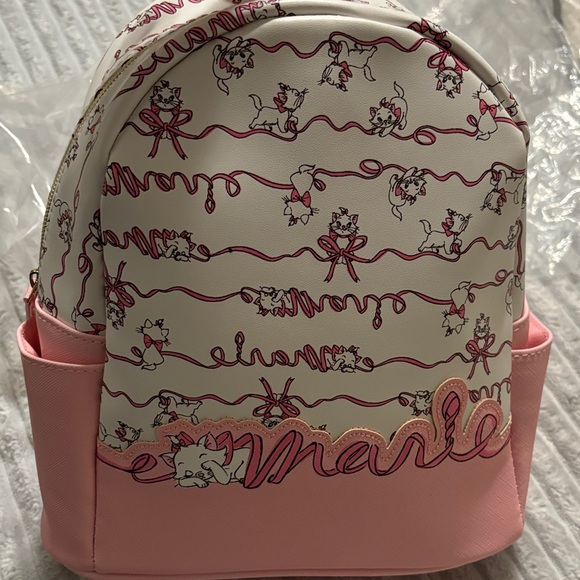 Danielle Nicole Pink/White Disney Aristocats Marie Backpack - Picture 9 of 9